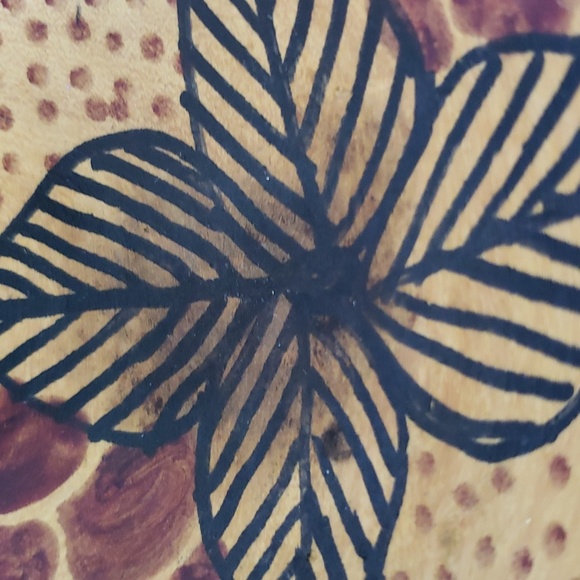 African Plate Cheetah Drinking Plate Leopard Drinking Plate African Trinket Dish - Picture 7 of 11